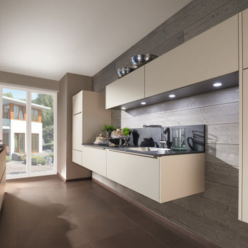 Modern Unique Style German Kitchen in Northolt, London by Kudos Interior Designs