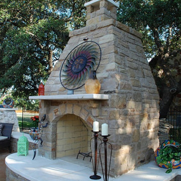 Georgetown Texas Outdoor Living Designed for Entertaining