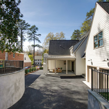 Modern White Home Exterior