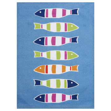Picket Fish Kitchen Towel