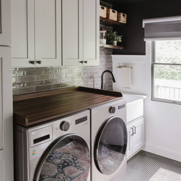 Century Farmhouse Revival Laundry