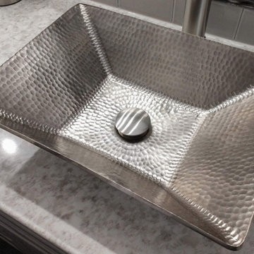 1.5" Non-Overflow Pop-up Bathroom Sink Drain - Brushed Nickel (D-208BN)