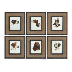 www.essentialsinside.com: special friends wall art, set of 6 - Artwork