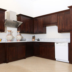Espresso Shaker - Kitchen Cabinets