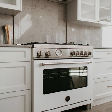 A White Kitchen by Yeg Infill