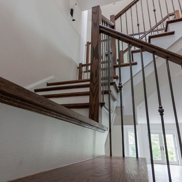 Project #44 | Contemporary Staircase with Skylit Stairwell