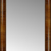 16"x26" Custom Framed Mirror, Light Brown