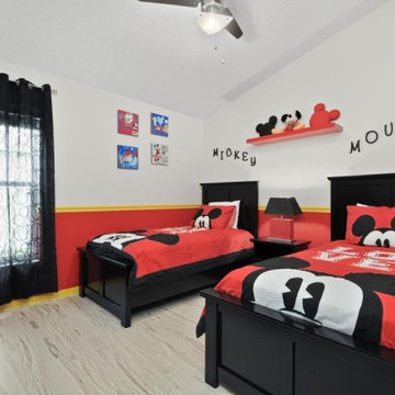 The Celebration Villa - Vacation Home Rental Design Decor Interior with Theme
