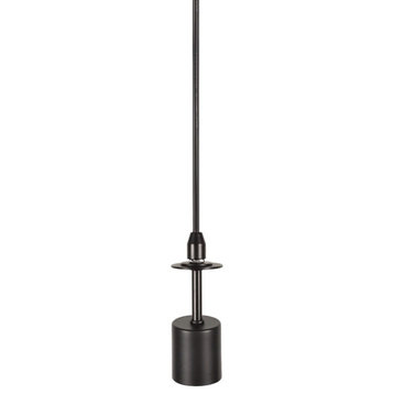 70157-11, 1-Light Hanging Pendant Ceiling Light, Black and Brown