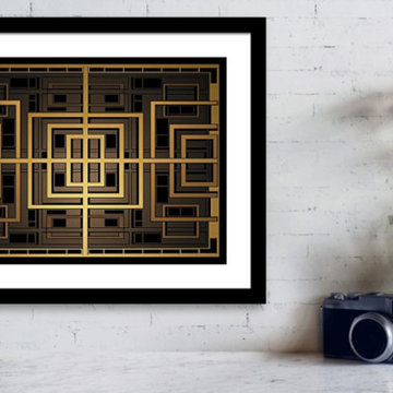 Art Deco Living Room