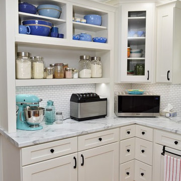 Monticello, IN. Haas Signature Collection. Unique, Multi-Surface Kitchen