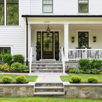 Front Walkway Wrap Around Porch
