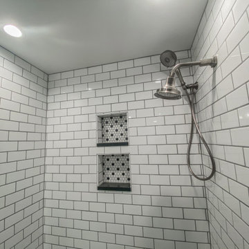 Classic Black & White Bathroom