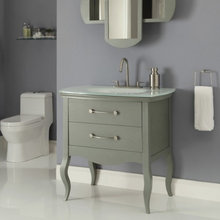 Upstairs bath vanity