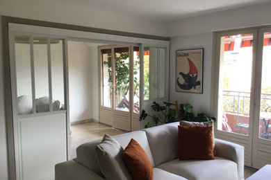 Aménagement d'un salon moderne.