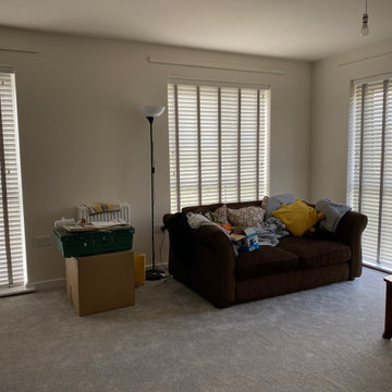 Faux Wood Blinds Installation