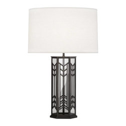 Robert Abbey Octavius Bronze Table Lamp - Table Lamps