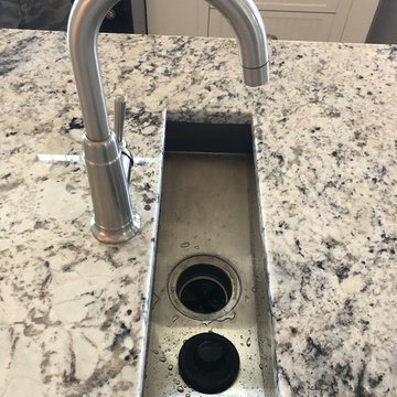 Open up Kitchen by Removing some walls But Keep The Flooring