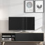 Zaiken Oak and Anthracite TV Cabinet