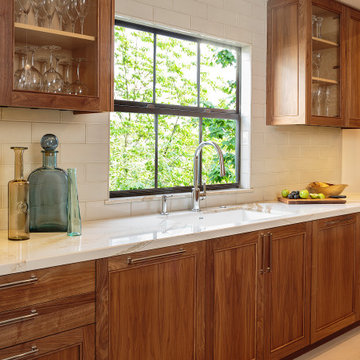Clean-up sink and window
