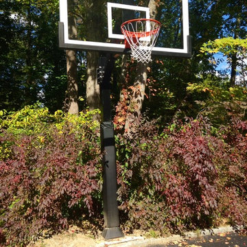Anneke L's Hercules Platinum Basketball System on a 30x25 in Yorktown Heights, N
