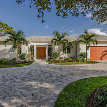 Naples Beach Coastal Retreat Exterior