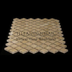 Crema Marfil Marble Diamond Mosaic Tile Polished - Products