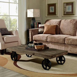 GARRISON CART-COFFEE - Coffee Tables
