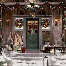 Christmas Decorating Ideas for Your Front Door 2015