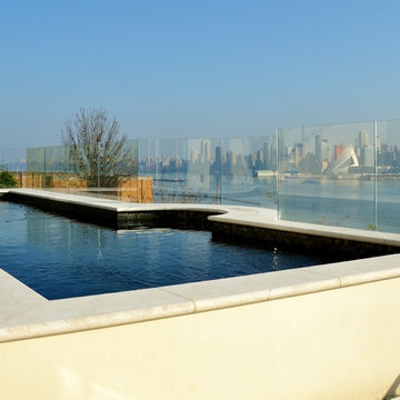 Cliff-side Pool Overlooking the Hudson