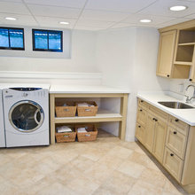 LAUNDRY ROOMS IN BASEMENTS