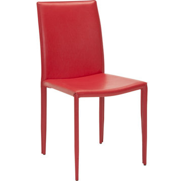Karna Kd Side Chair (Set of 2) - Red