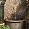 Corsini Wall Garden Water Fountain, Greystone