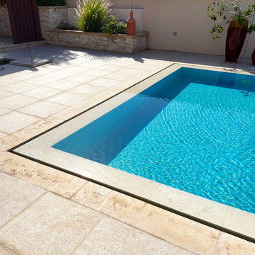 Infinity Pool with Water Wall