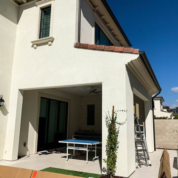 2 California Room Motorized Power Screens in Irvine, California