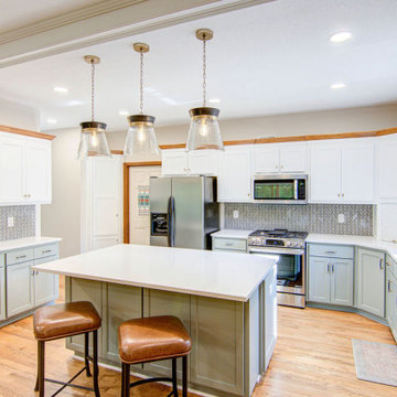 Contemporary Farmhouse Remodel Shawnee, KS