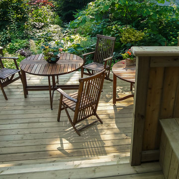 Pressure-treated Deck
