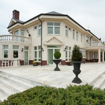 Terraza y porche
