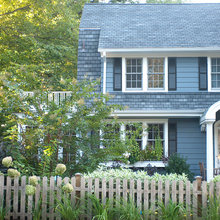 White Picket Fence and Gate
