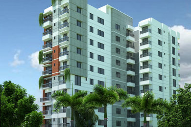 Asian home design photo in Other