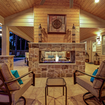 Expanded outdoor living in Spring TX