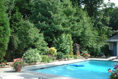 Traditional pool in New York.