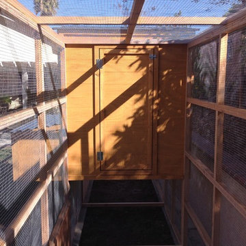 Symmetrical Garden Chicken Coop