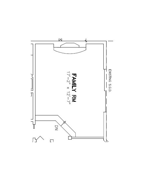 Family Room Furniture Placement