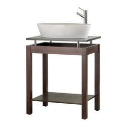 Foremost 28'' Fifth Avenue Collection Bathroom Vanity W/Granite Top FRET2730 - Bath Products
