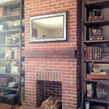fireplace and hearth