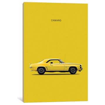 "1969 Chevrolet Camaro" by Mark Rogan, Canvas Print, 18"x12"