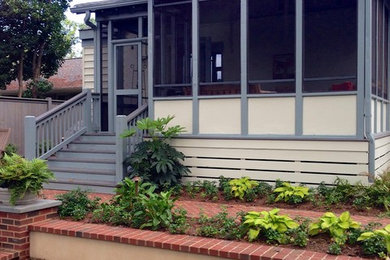 Example of a classic exterior home design in Atlanta