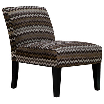 Avington Armless Slipper Chair by Grafton Home, Reaction Chocolate
