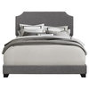 Pulaski King Upholstered Bed in Stone DS-A124-291-109